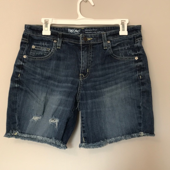 Mossimo Supply Co. Pants - Mossimo boyfriend distressed denim shorts 8